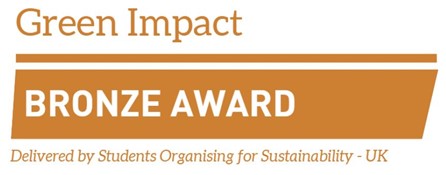 Green impact bronze award. class=